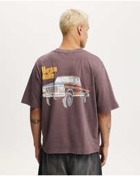 Cotton On - Cropped Fit Music T-Shirt