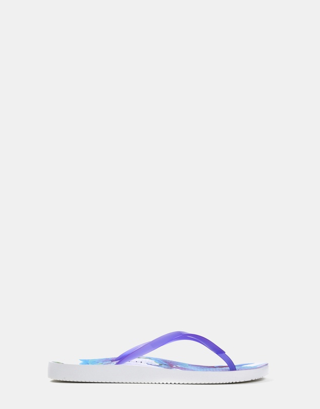 Vionic - Noosa Print Toe Post Sandal - Orchid Purple