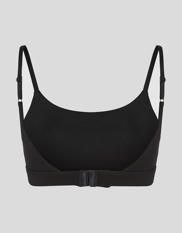 Karl Lagerfeld - Essential Logo Scoop Bralette