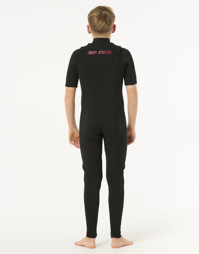 Rip Curl - Kids Dawn Patrol Short 2/2 Sleeve Chest Zip Wetsuit