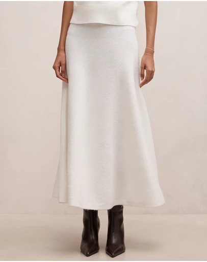 Forever New Petite - Elliotte Petite Knitted Midi Skirt