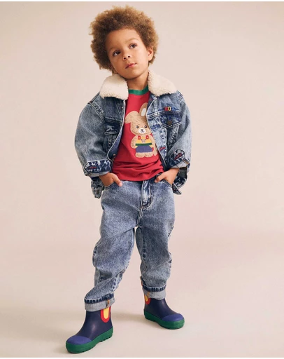Huxbaby - Dreamy Denim Jacket - Babies-Kids