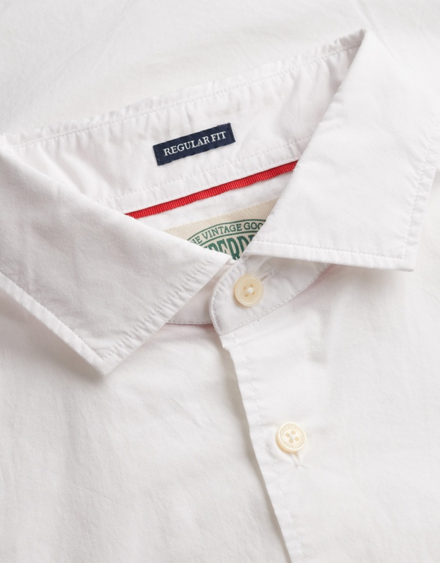 Superdry - Cut Away Poplin Long Sleeve Shirt