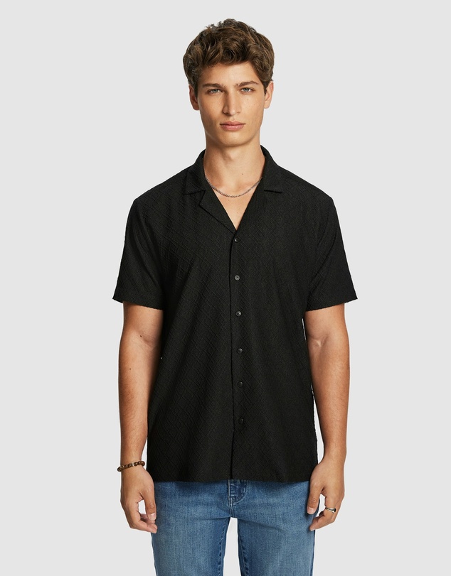 yd. - Murdock Textured Shirt