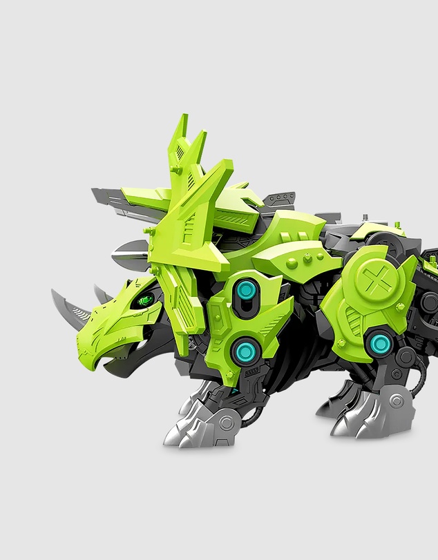 JOHNCO - Johnco - Triceratops - Armoured Dinosaur Robot