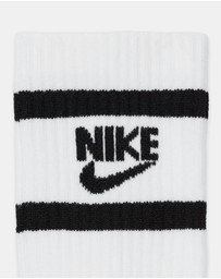Nike - 6-Pack Cushioned Crew Socks - Teens