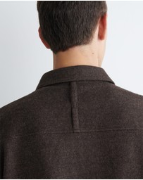 COS - Relaxed Boiled-Wool Overshirt