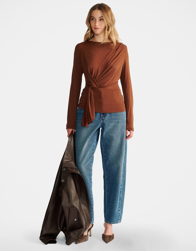 Decjuba - Jasmine Tie Detail Top