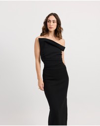 TOJHA - TACOMA MAXI DRESS - BLACK