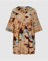 KINGA CSILLA - Island Nola Button Down Dress