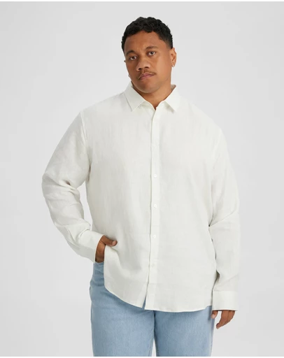Johnny Bigg - Resort Relaxed Fit Linen Shirt