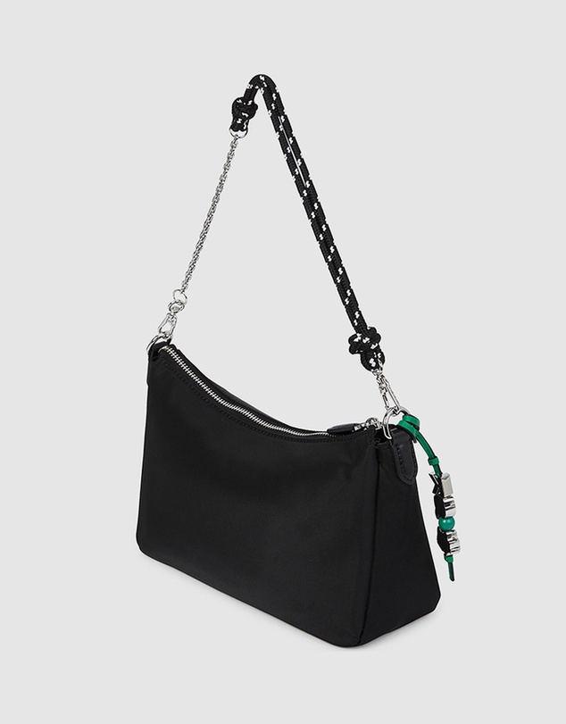 Karl Lagerfeld - Ikon Nylon Zip Shoulder Bag