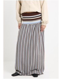 Subtitled - Sirena Striped Maxi Skirt