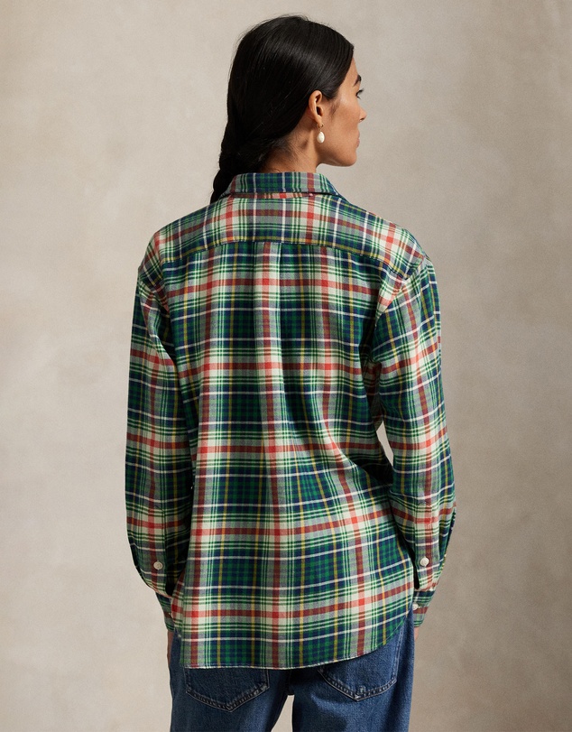 Polo Ralph Lauren - Relaxed Fit Plaid Cotton Twill Shirt - ICONIC EXCLUSIVE