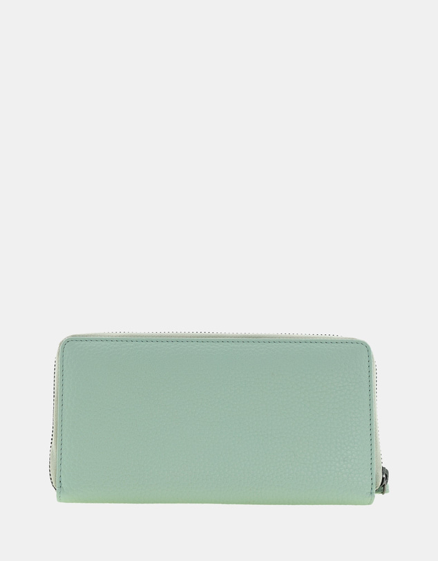 Pierre Cardin - Pierre Cardin Women's Leather Zip around wallet w/ Wristlet