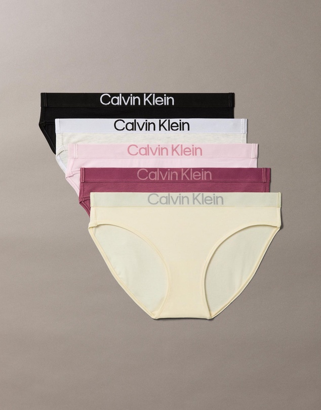 Calvin Klein - 5-Pack Cotton Stretch Bikini Briefs