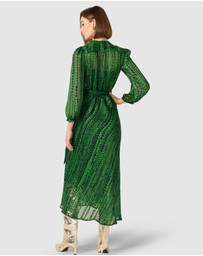 SACHA DRAKE - Savoir Midi Wrap Dress
