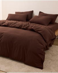 Sheet Society - Leo Washed Cotton Quilt Cover Set