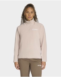 adidas Performance - Multi Essentials 1/2 Zip Fleece Jacket Womens