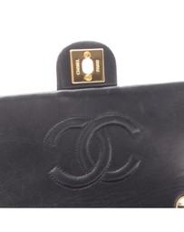 Pre-Loved by Azura Reborn - Pre-Loved Mini Square Classic Lambskin Single Flap