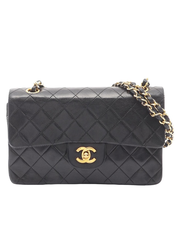 Pre-Loved by Azura Reborn - Pre-Loved Small Classic Lambskin Double Flap