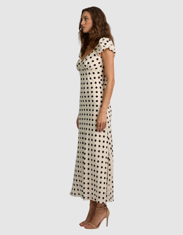 Honey and Beau - Franca Sleeve Midi Dress