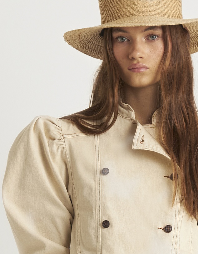 Zerafima - Holly Puff Denim Jacket