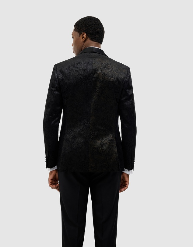 Politix - Gerald Velvet Paisley Tuxedo Jacket