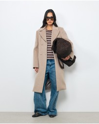 AERE - Zara Stripe Long Sleeve T-Shirt
