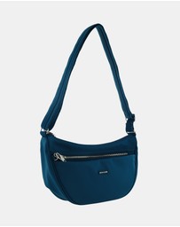 Pierre Cardin - Pierre Cardin Nylon Anti-Theft Crossbody Bag