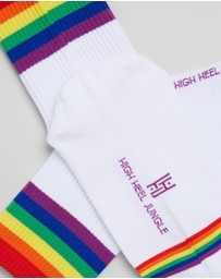 High Heel Jungle - Pride Flag Premium Socks