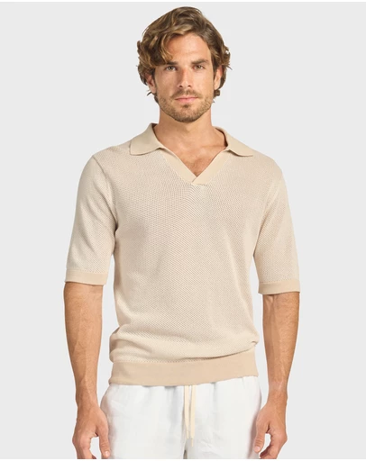 Academy Brand - Pyne Knit Polo