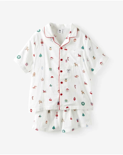 Cotton On Kids - Adults Woven Family Christmas Pj Set
