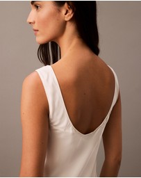 Calvin Klein - Satin Midi Slip Dress