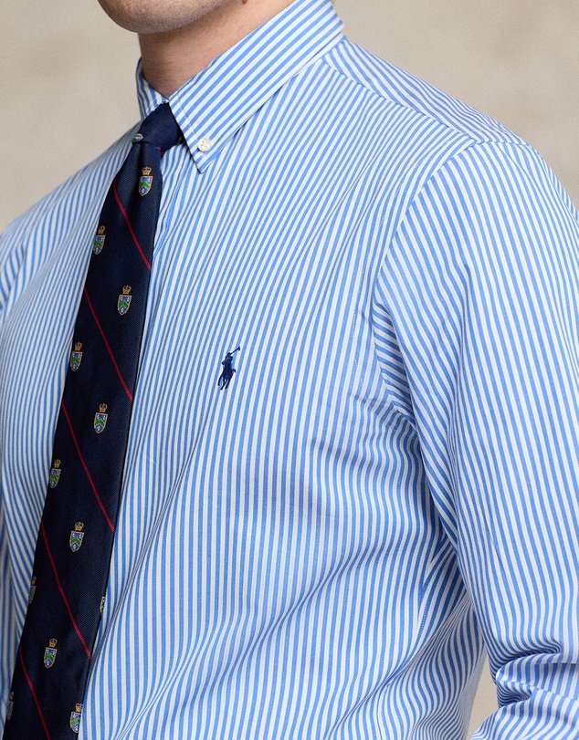 Polo Ralph Lauren - Slim Fit Striped Stretch Poplin Shirt