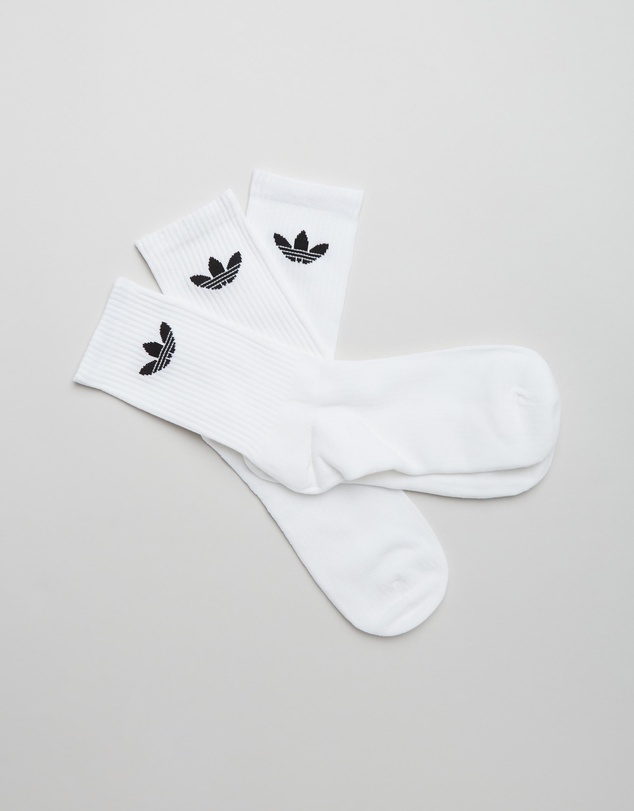 adidas Originals - Trefoil Cushion Crew Socks 3 Pairs