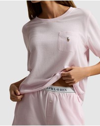 Polo Ralph Lauren - Knit Oxford Modal & Cotton Short Sleeve Tee & Short Set