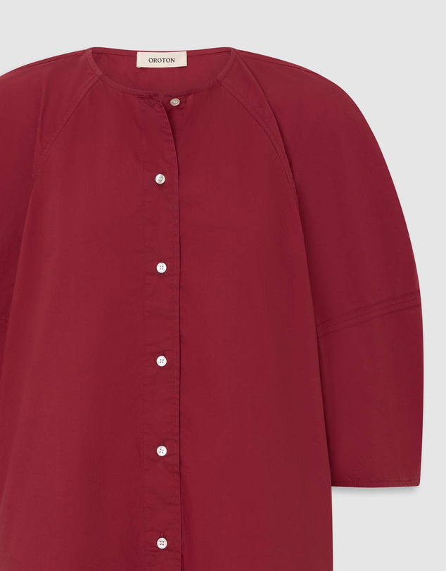 Oroton - Raglan Sleeve Shirt