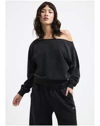 Insight - Hana Off Shoulder Fleece Jumper