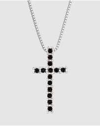 Kuzzoi - ICONIC EXCLUSIVE - Necklace with Cross Pendant in 925 Sterling Silver