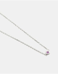 Kirstin Ash - Petite Birthstone Bracelet February Amethyst