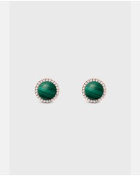 Daniel Wellington - Audrey Earrings Malachite