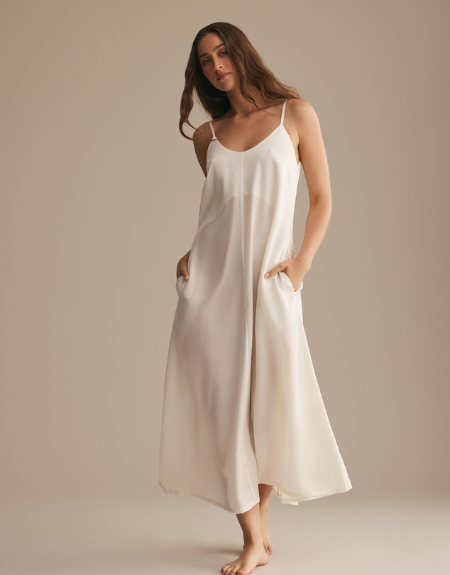 Resting - Lightweave Bamboo Lara Slip Dress