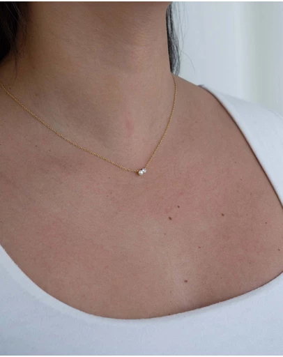 The Silver Collective - Ivy Necklace Gold