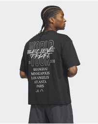 adidas Performance - Anthony Edwards ATL2WRLD T-shirt Mens
