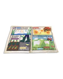 Jo and Nics Crinkly Cloth Books - Farm Animals