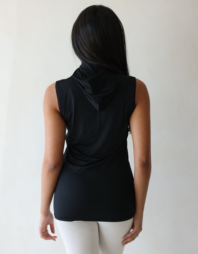 Mod Squad - Luxe Sleeveless Hooded Tank Base Layer
