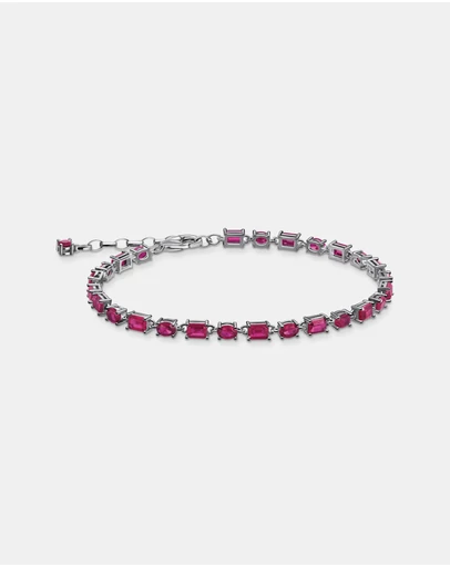 THOMAS SABO - Bracelet with ruby red zirconia