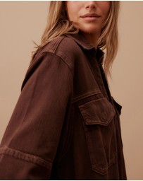 Ceres Life - Sammy Denim Shirt Dress