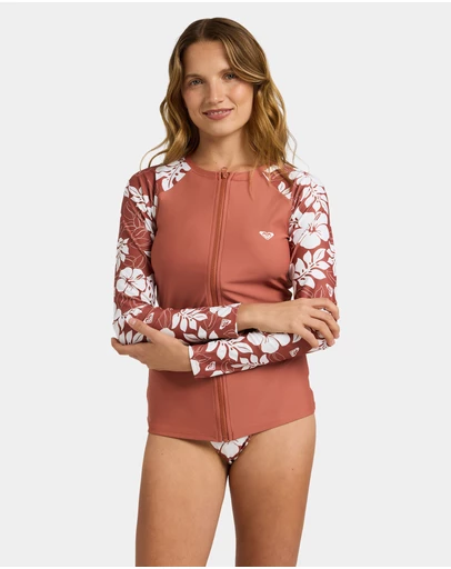 Roxy - Womens Basic Mix Long Sleeve Rashguard